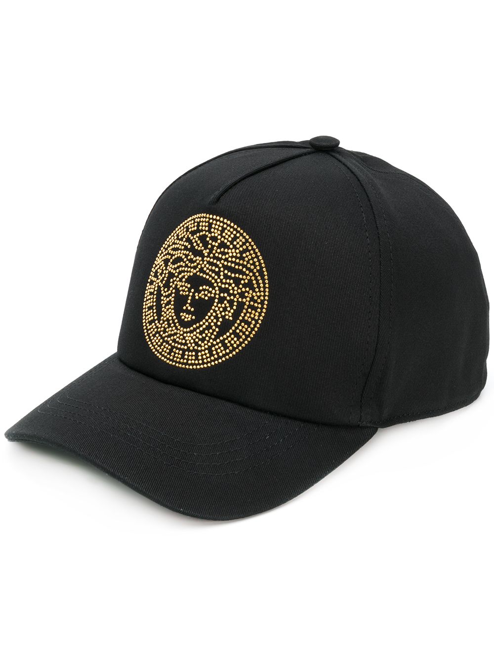 Versace Medusa studded baseball cap - Black von Versace