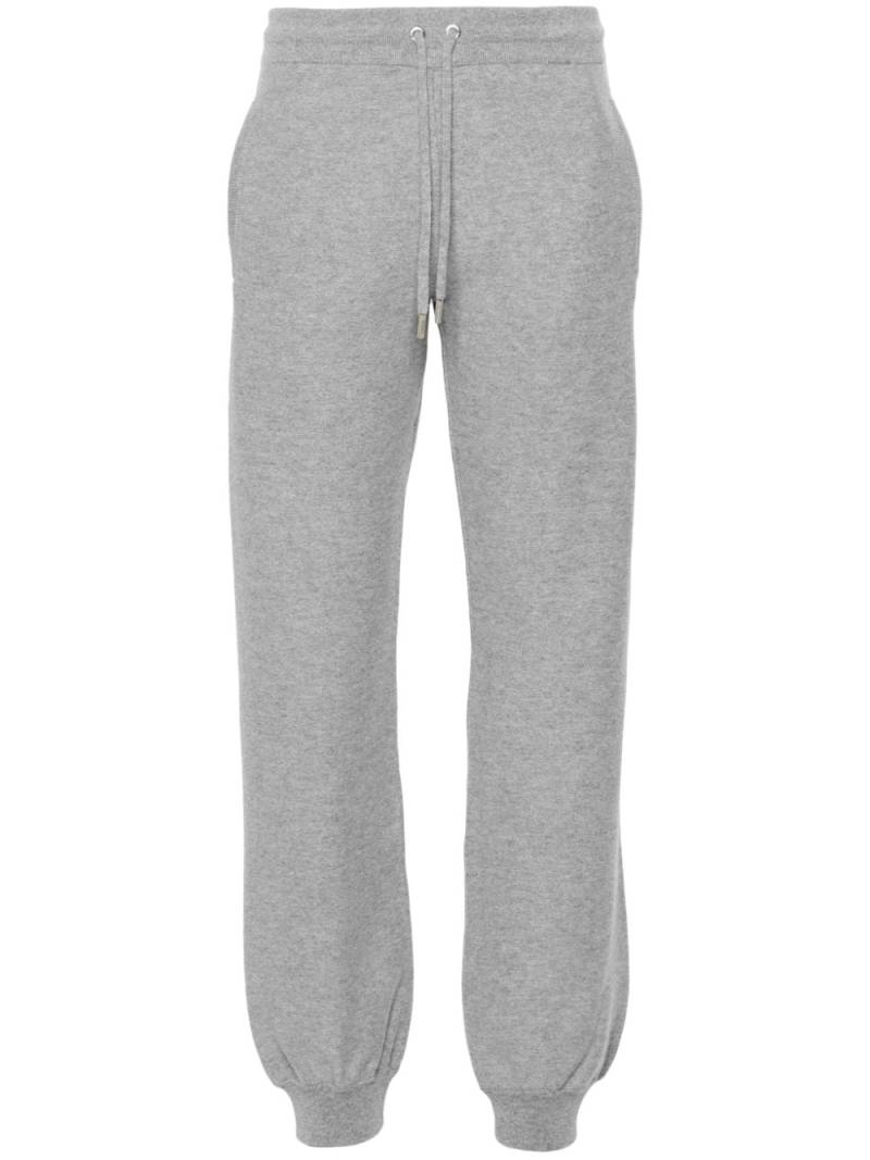 Versace drawstring knitted track pants - Grey von Versace