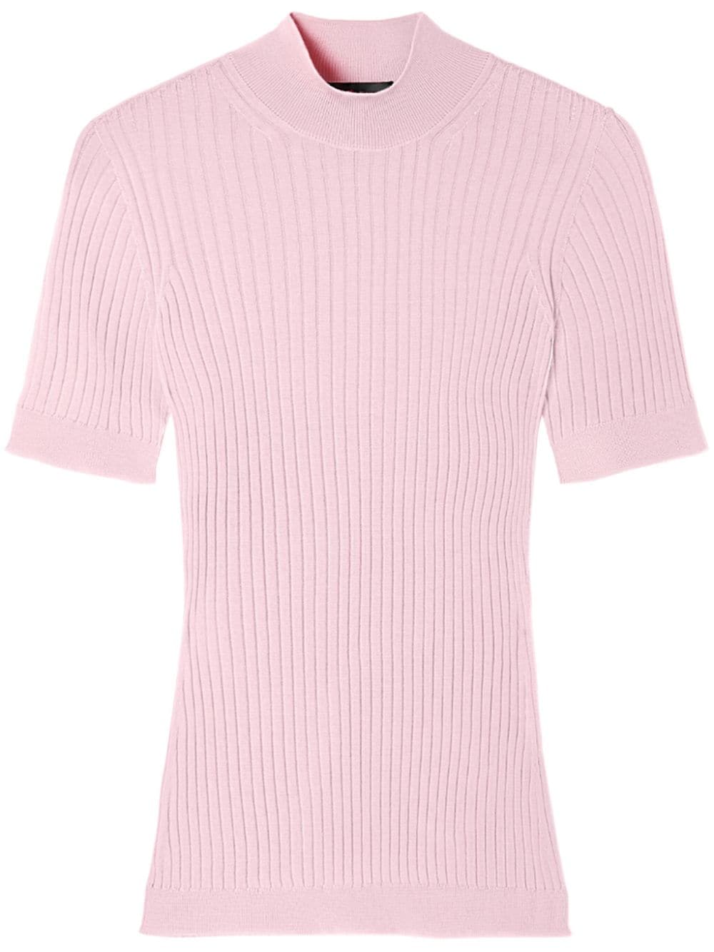 Versace high-neck ribbed jumper - Pink von Versace