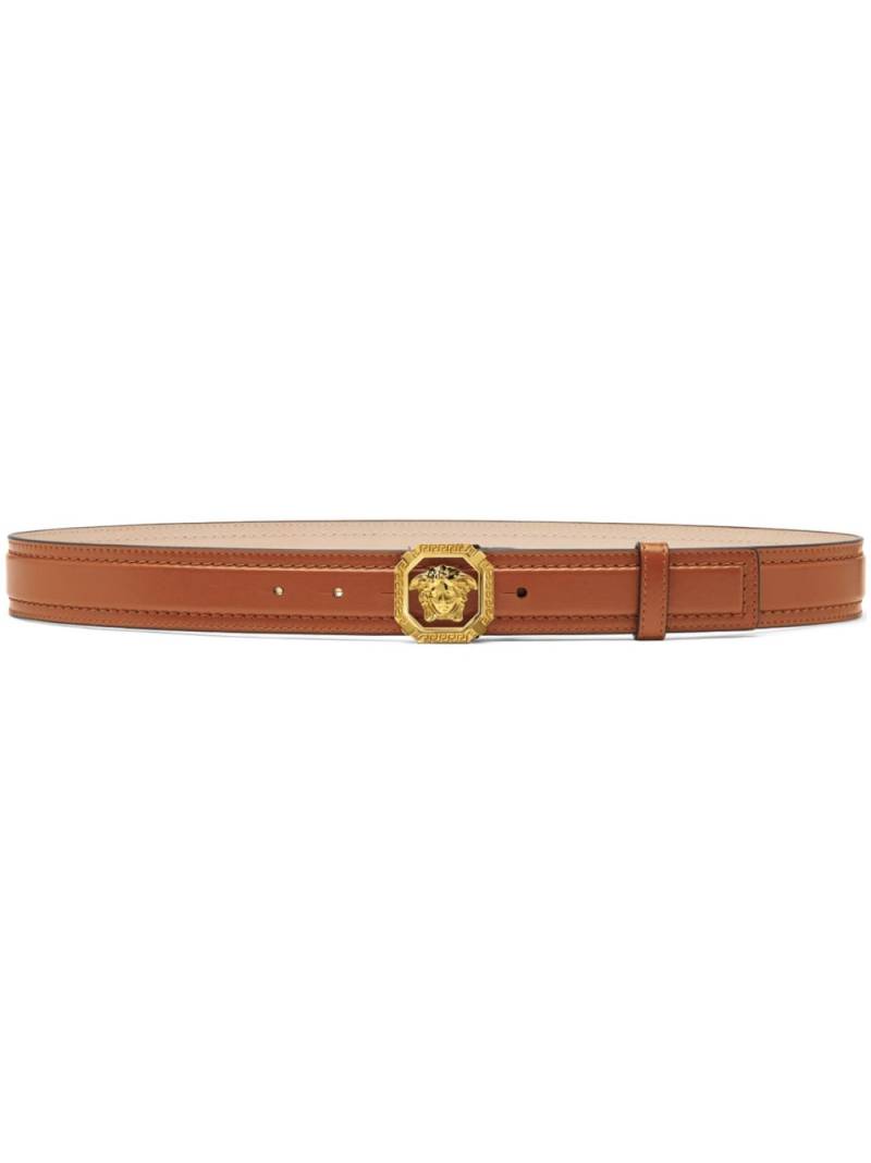 Versace La Medusa leather belt - Brown von Versace