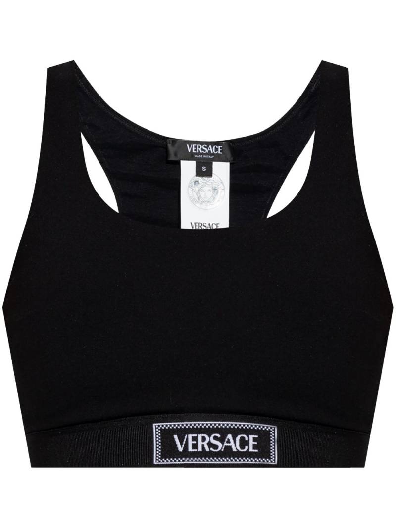 Versace logo top - Black von Versace