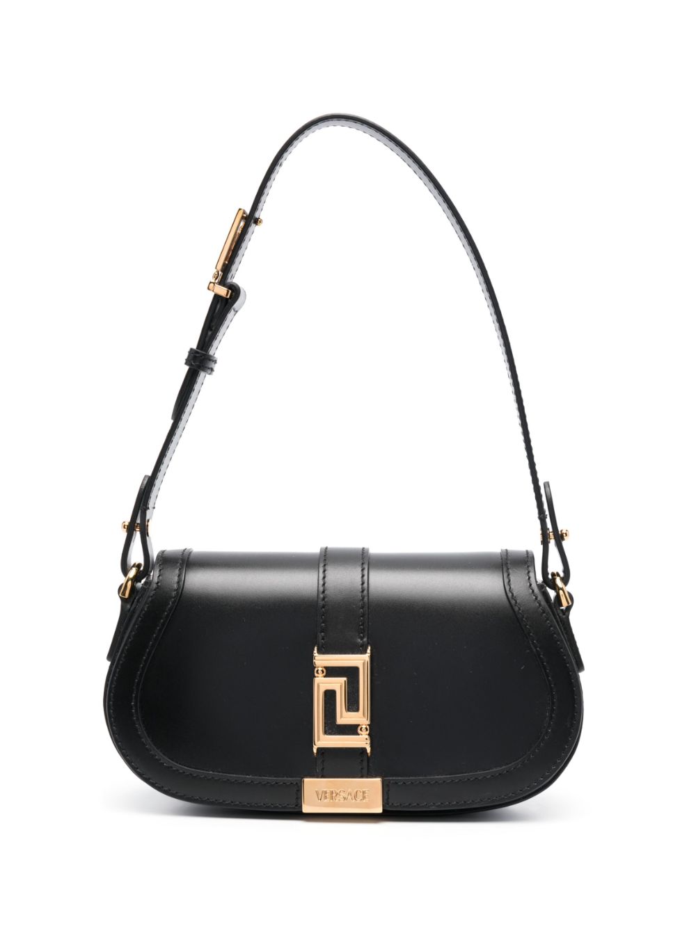 Versace Greca Goddess mini shoulder bag - Black von Versace