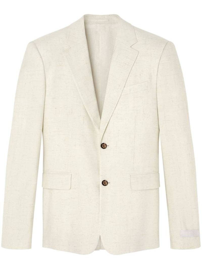 Versace Barocco Sea single-breasted blazer - Neutrals von Versace