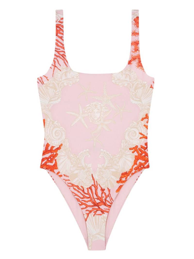 Versace Barocco Sea swimsuit - Pink von Versace