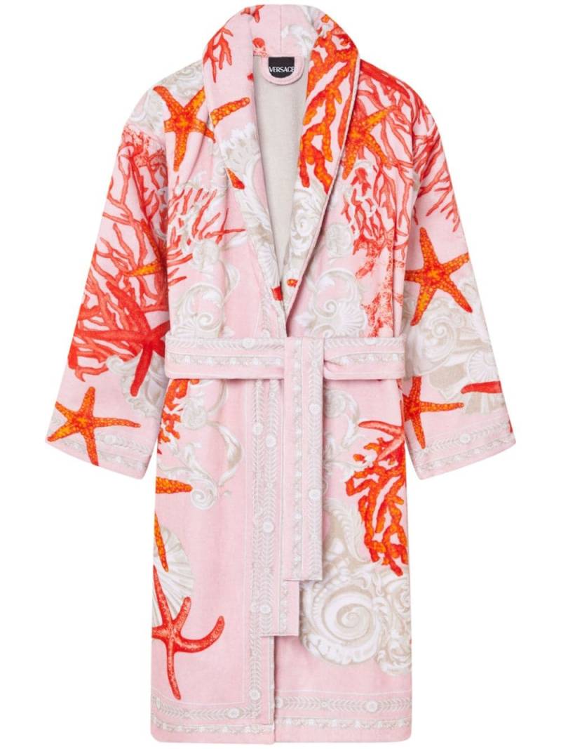 Versace Barocco Sea bathrobe - Pink von Versace