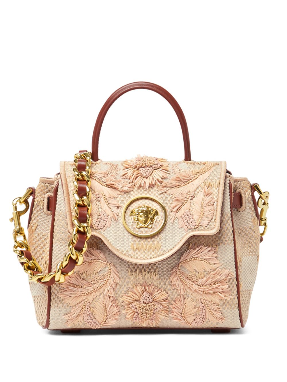 Versace small La Medusa tote bag - Neutrals von Versace