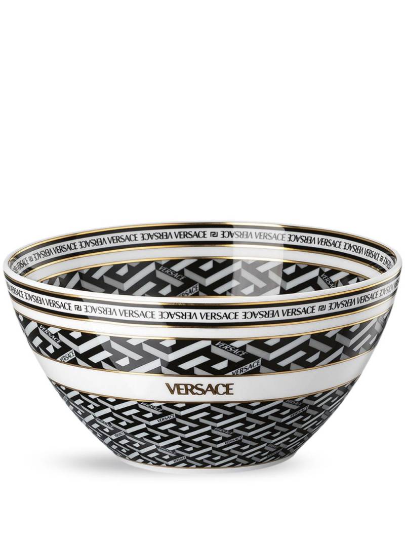 Versace x Rosenthal La Greca Signature bowl (15cm) - White von Versace