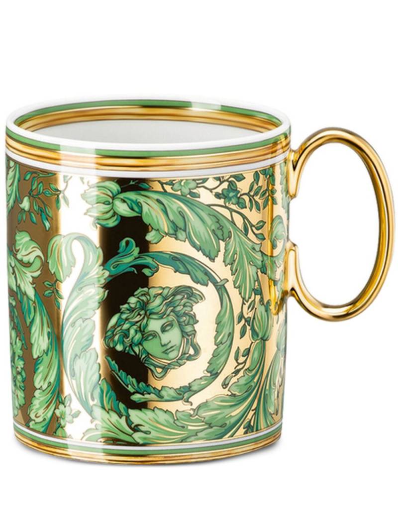 Versace x Rosenthal Medusa Garland mug (300ml) - Green von Versace