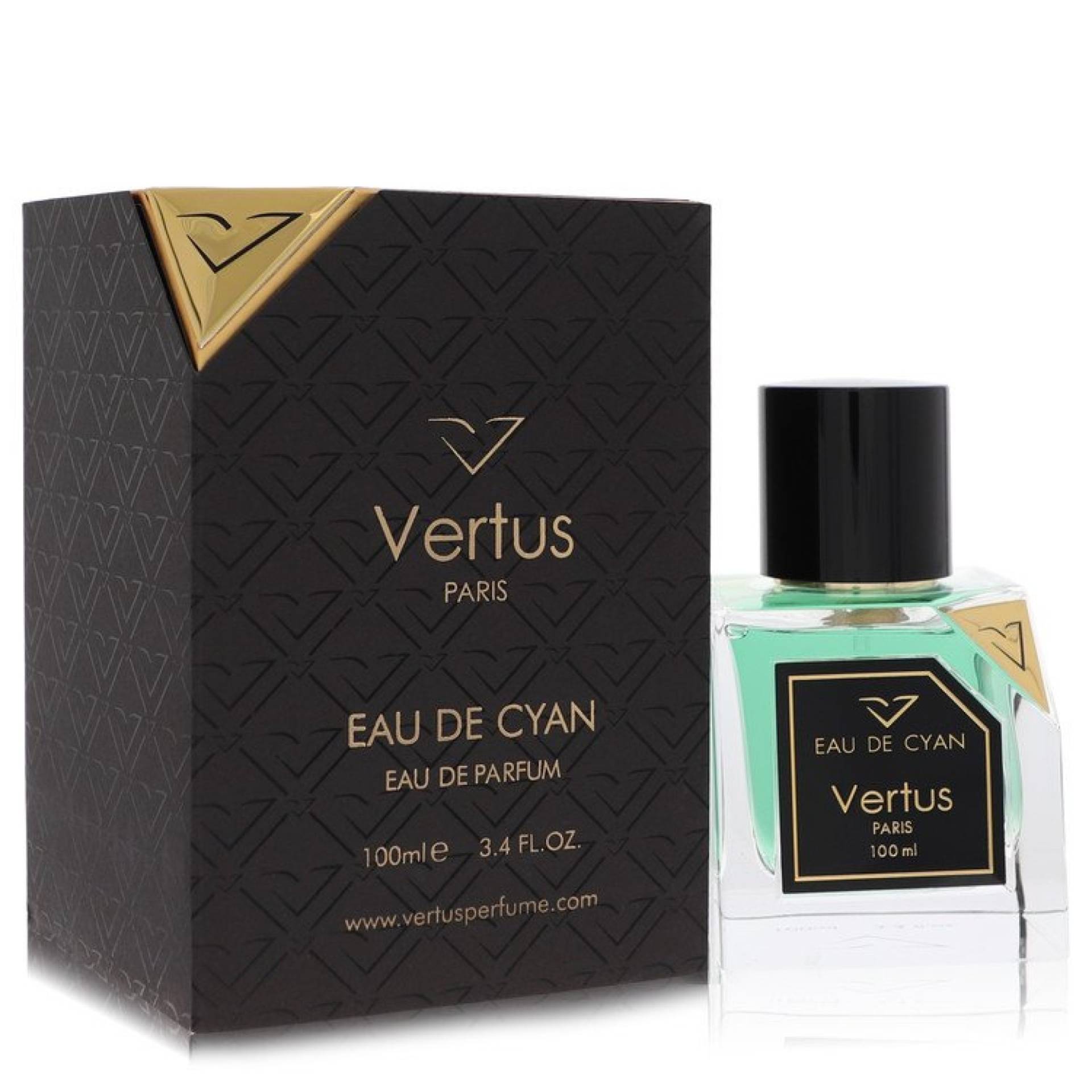 Vertus Eau De Cyan Eau De Parfum Spray (Unisex) 101 ml von Vertus