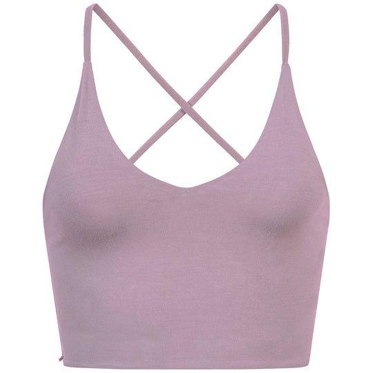 Yoga Bustier - 'linda' - Nachhaltig Und Komfortabel Damen Rosa M von Vervola