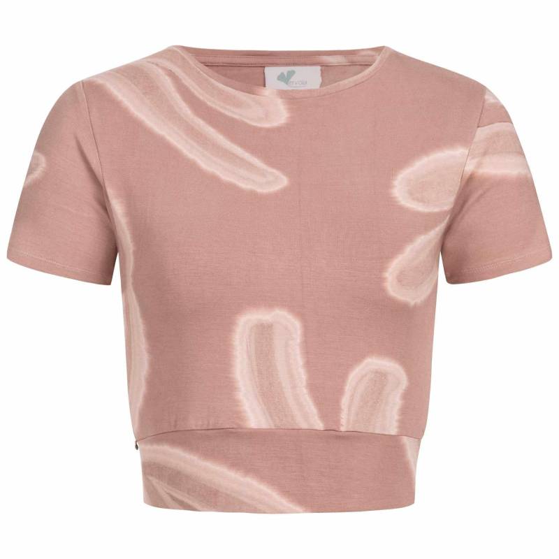 Yoga Crop Top 'bebas' - Nachhaltig Und Komfortabel Unisex Dusty Rose ONE SIZE von Vervola