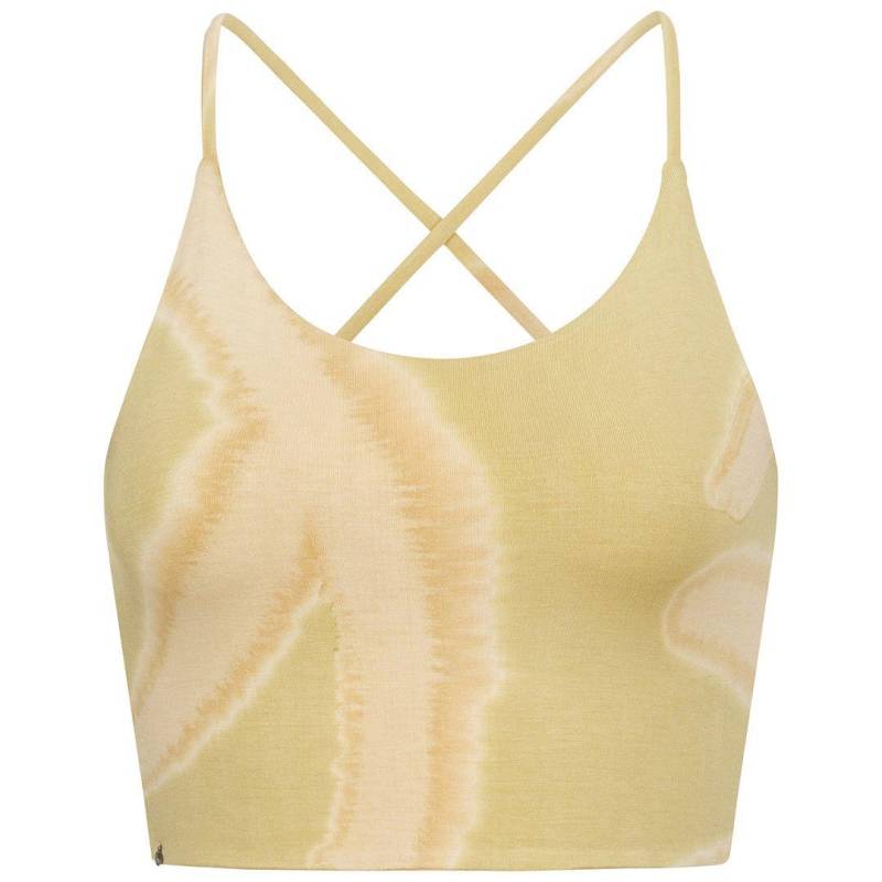 Vervola - Yoga Top 'Naomi', für Damen, Limone, Größe L von Vervola