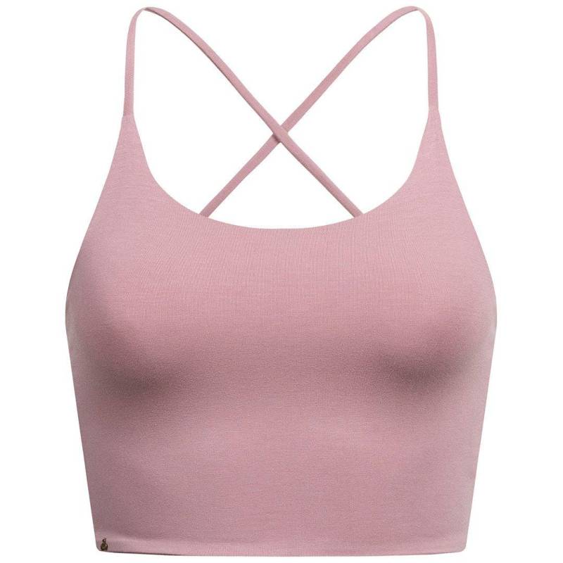 Yoga Top 'naomi' Damen Rosa L von Vervola