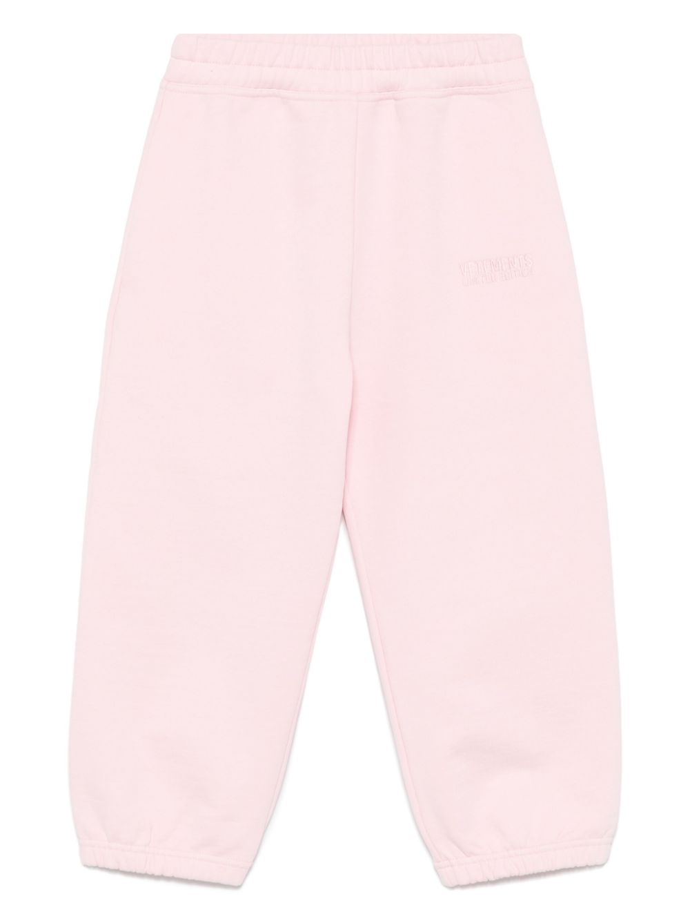 Vetements Kids logo-embroidered track pants - Pink von Vetements Kids