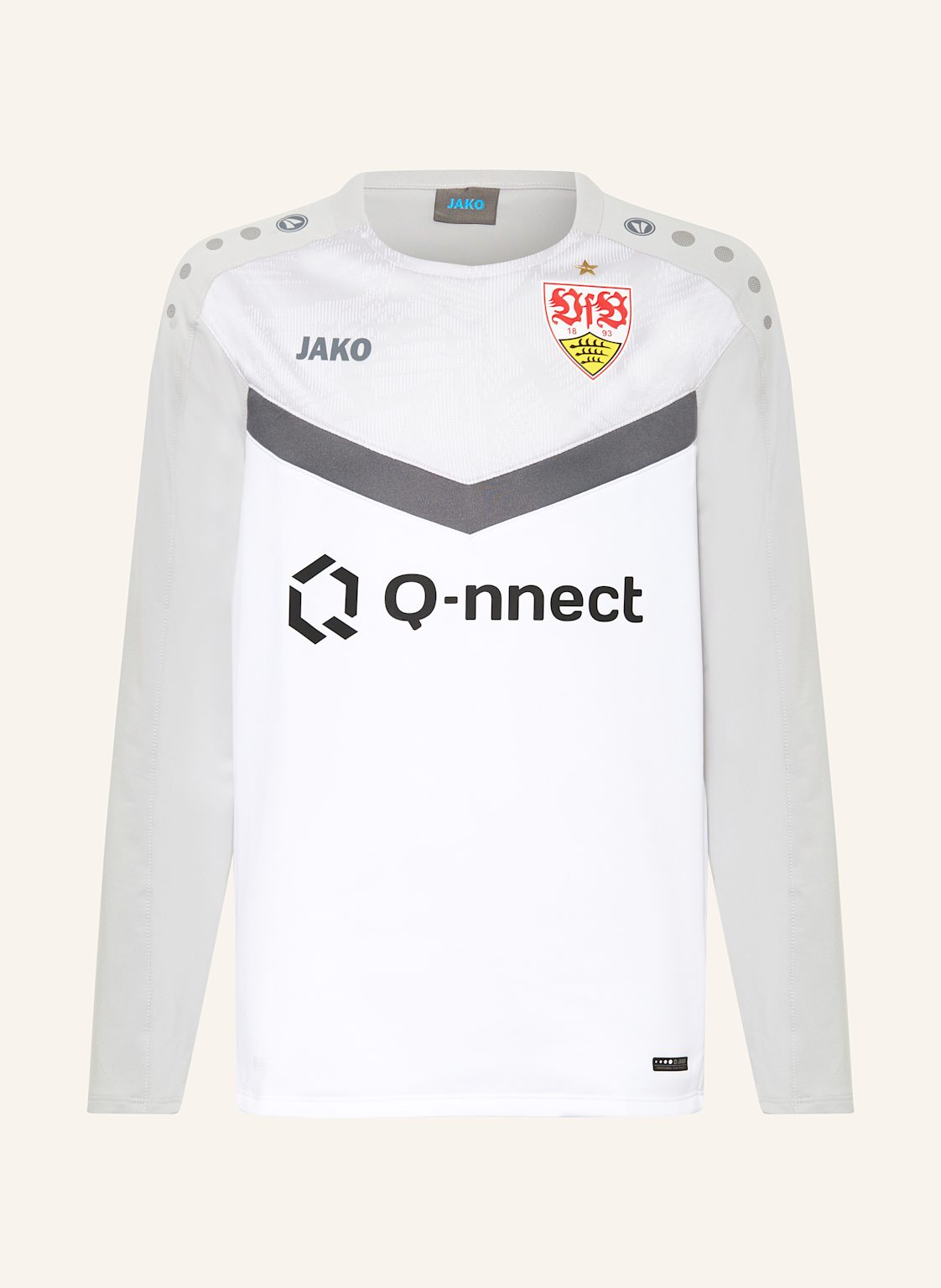 Vfb Stuttgart Longsleeve Vfb Stuttgart Iconic 24/25 weiss von VfB Stuttgart