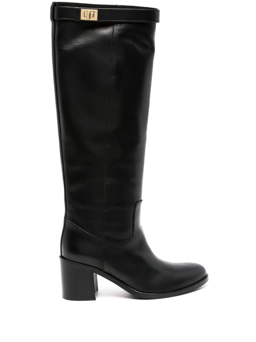 Via Roma 15 60mm knee-length boots - Black von Via Roma 15