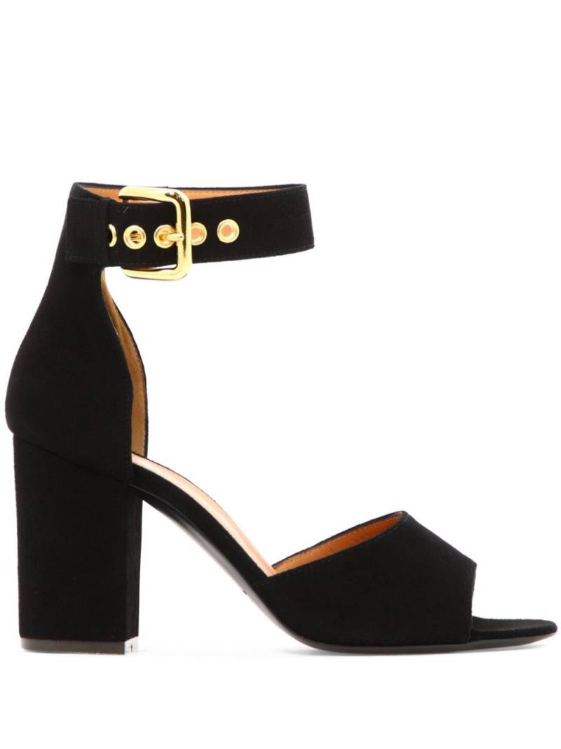 Via Roma 15 ankle strap leather sandals - Black von Via Roma 15