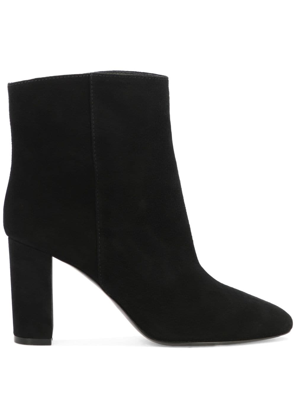 Via Roma 15 high-heel suede ankle boots - Black von Via Roma 15