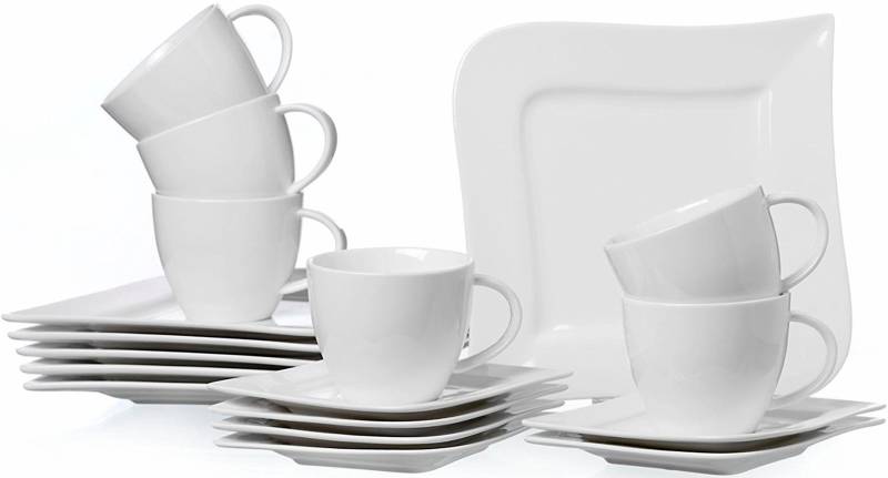 Ritzenhoff & Breker Kaffeeservice »Geschirr-Set, Service Melodie«, (Set, 18 tlg.), 18 Teile, für 6 Personen von Ritzenhoff & Breker