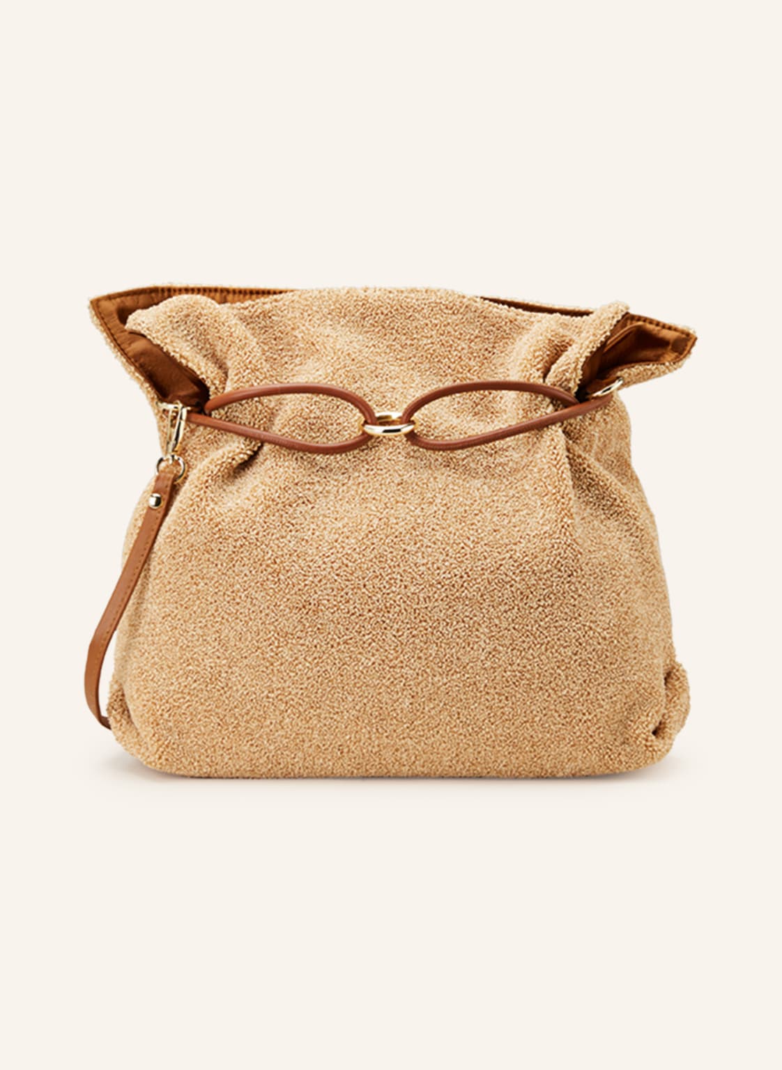 Viamailbag Hobo-Bag Leon Soft beige von ViaMailBag