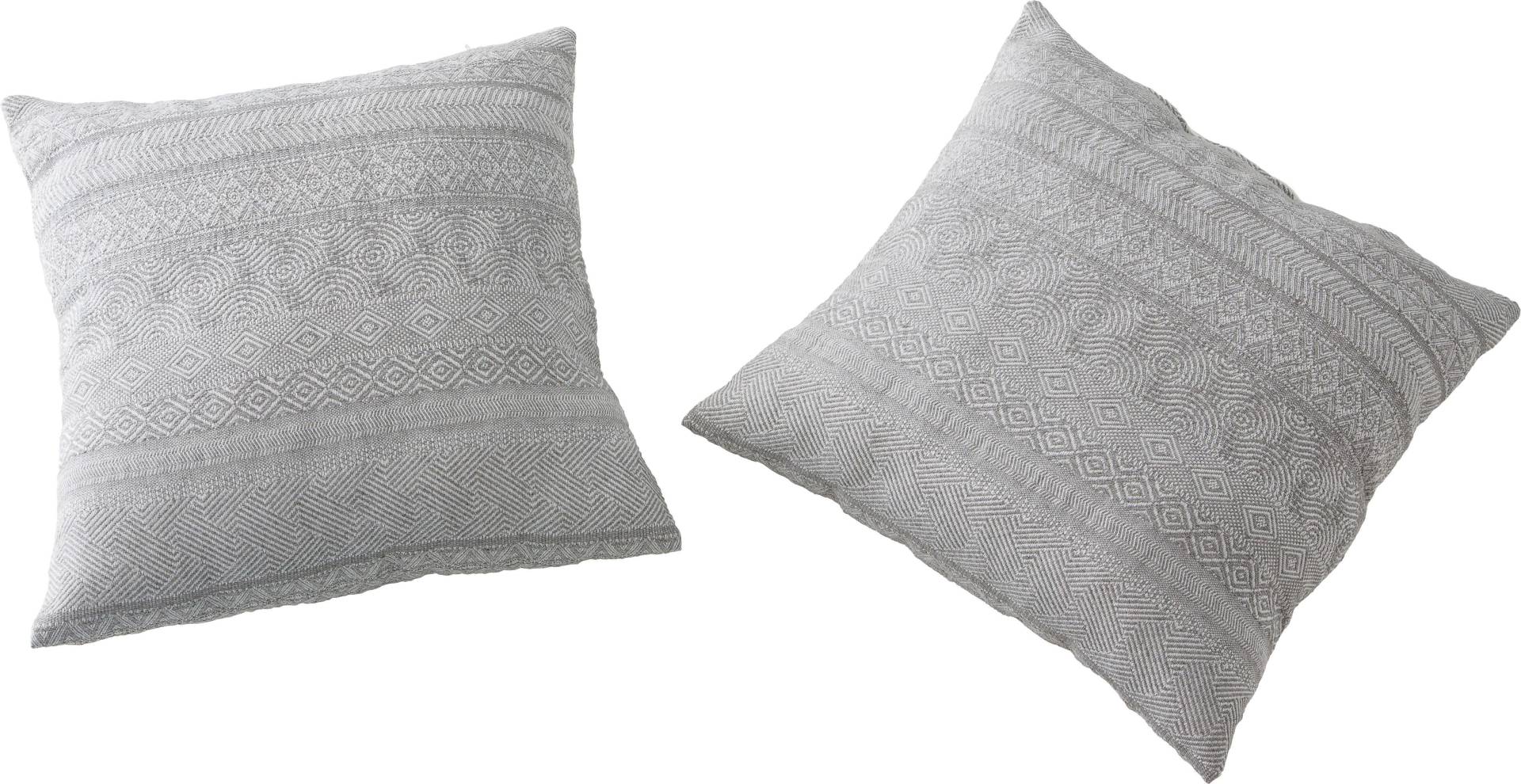 Home affaire Kissenbezüge »Toscana, hautsympathisch, atmungsaktiv, pflegeleicht, mit Reissverschluss, Kissenhülle, Material: 60% recycelte Baumwolle, 40% Polyester, zertifiziert nach STANDARD 100 by OEKO-TEX®«, (2 St.) Home affaire Kissenbezüge »Toscana, hautsympathisch, atmungsaktiv, pflegeleicht, mit Reissverschluss, Kissenhülle, Material: 60% recycelte Baumwolle, 40% Polyester, zertifiziert nach STANDARD 100 by OEKO-TEX®«, (2 St.) von home affaire