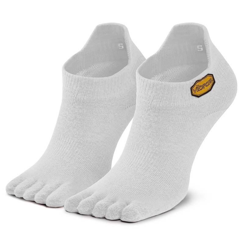 Niedrige Unisex Socken Vibram Fivefingers Athletic No Show S15N01 Weiß von Vibram Fivefingers