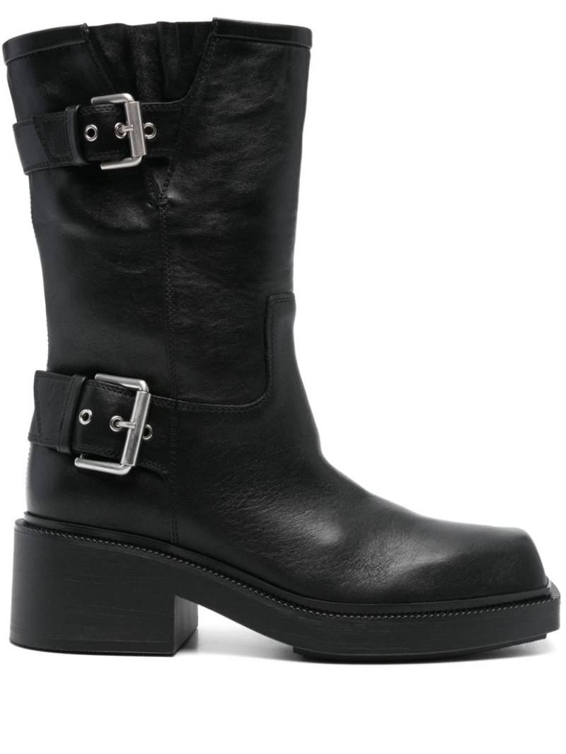 Vic Matie 55mm Fray boots - Black von Vic Matie