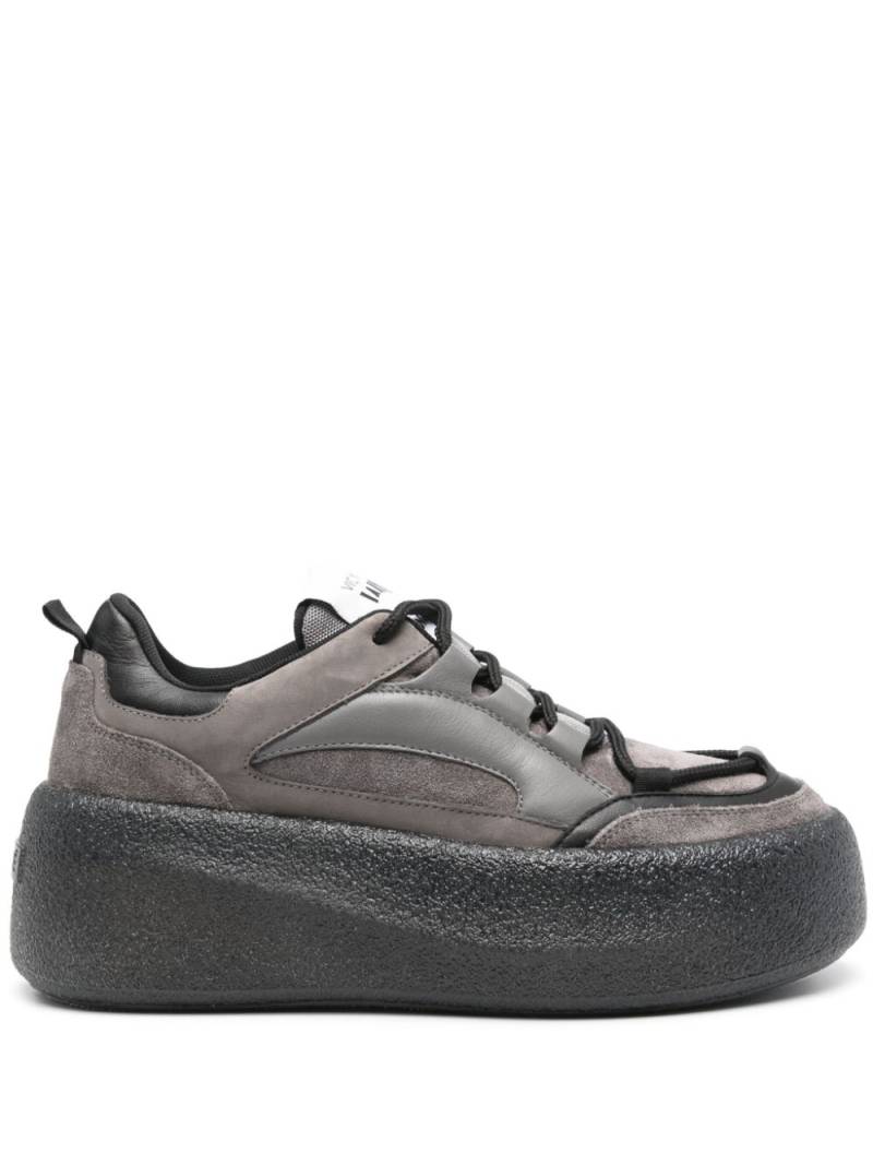 Vic Matie panelled platform sneakers - Grey von Vic Matie