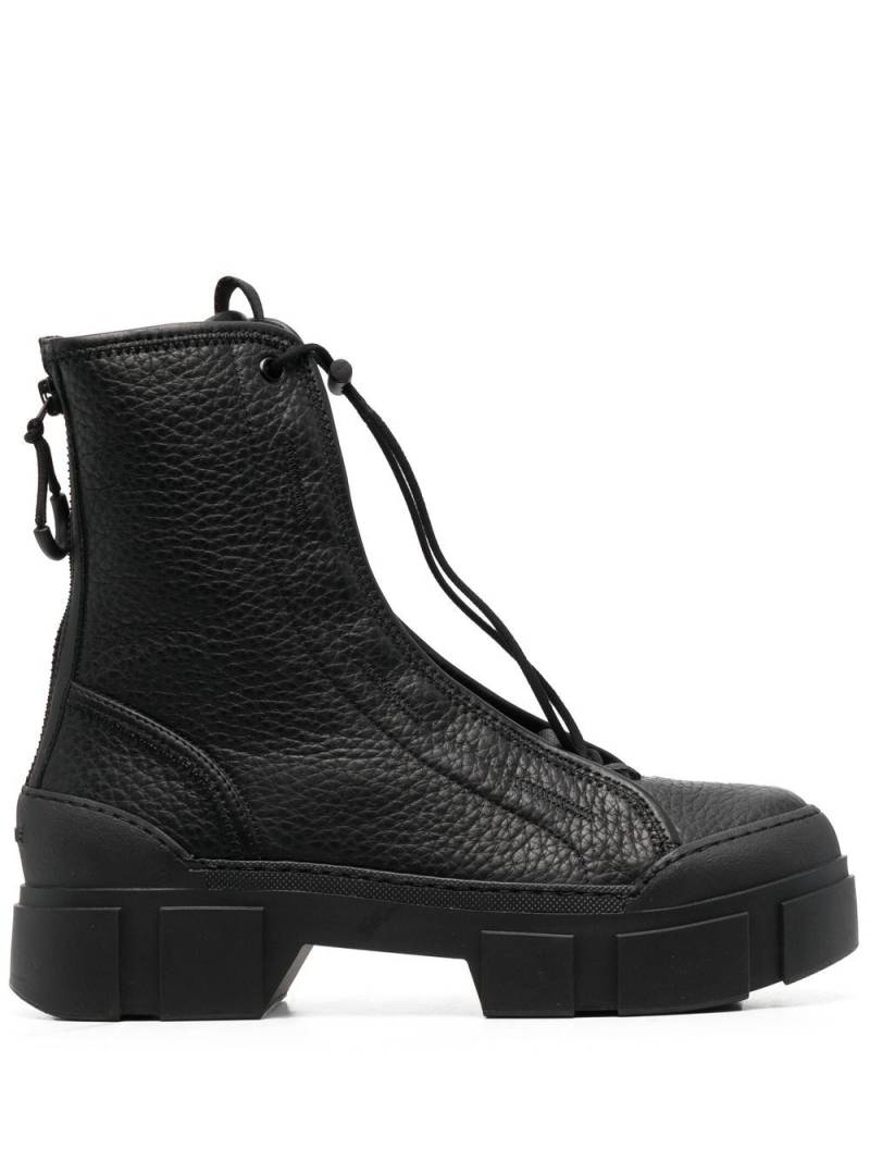 Vic Matie 40mm leather ankle boots - Black von Vic Matie