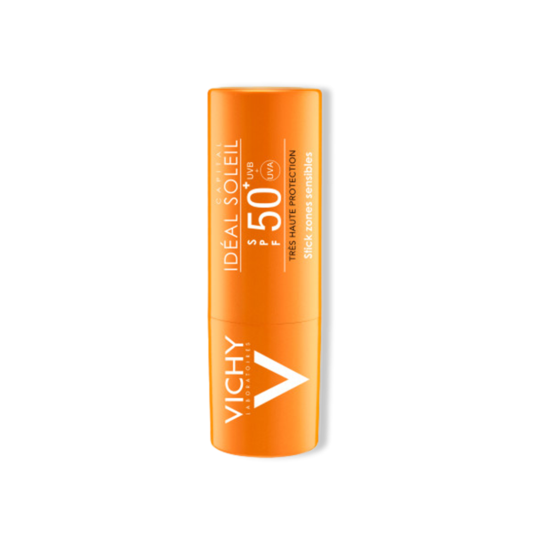 Vichy Capital Soleil - Stick Für Empfindliche Hautpartien Spf50+ von Vichy