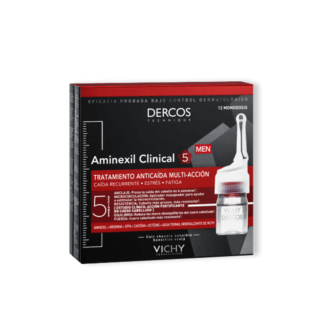 Vichy Dercos - Aminexil Clinical 5 Anti-haarausfall-kur Für Männer von Vichy