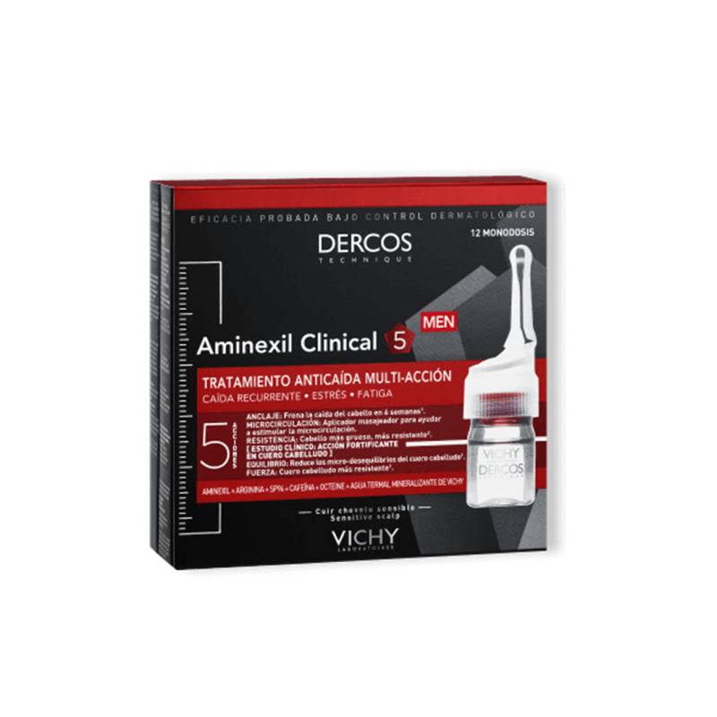 Vichy Dercos - Aminexil Clinical 5 Anti-haarausfall-kur Für Männer von Vichy