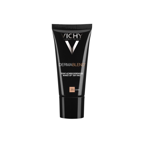 Vichy Dermablend - Korrigierendes Make-up Fluid Mit Hoher Deckkraft 16 Stunden Halt SPF28 35 Sand von Vichy