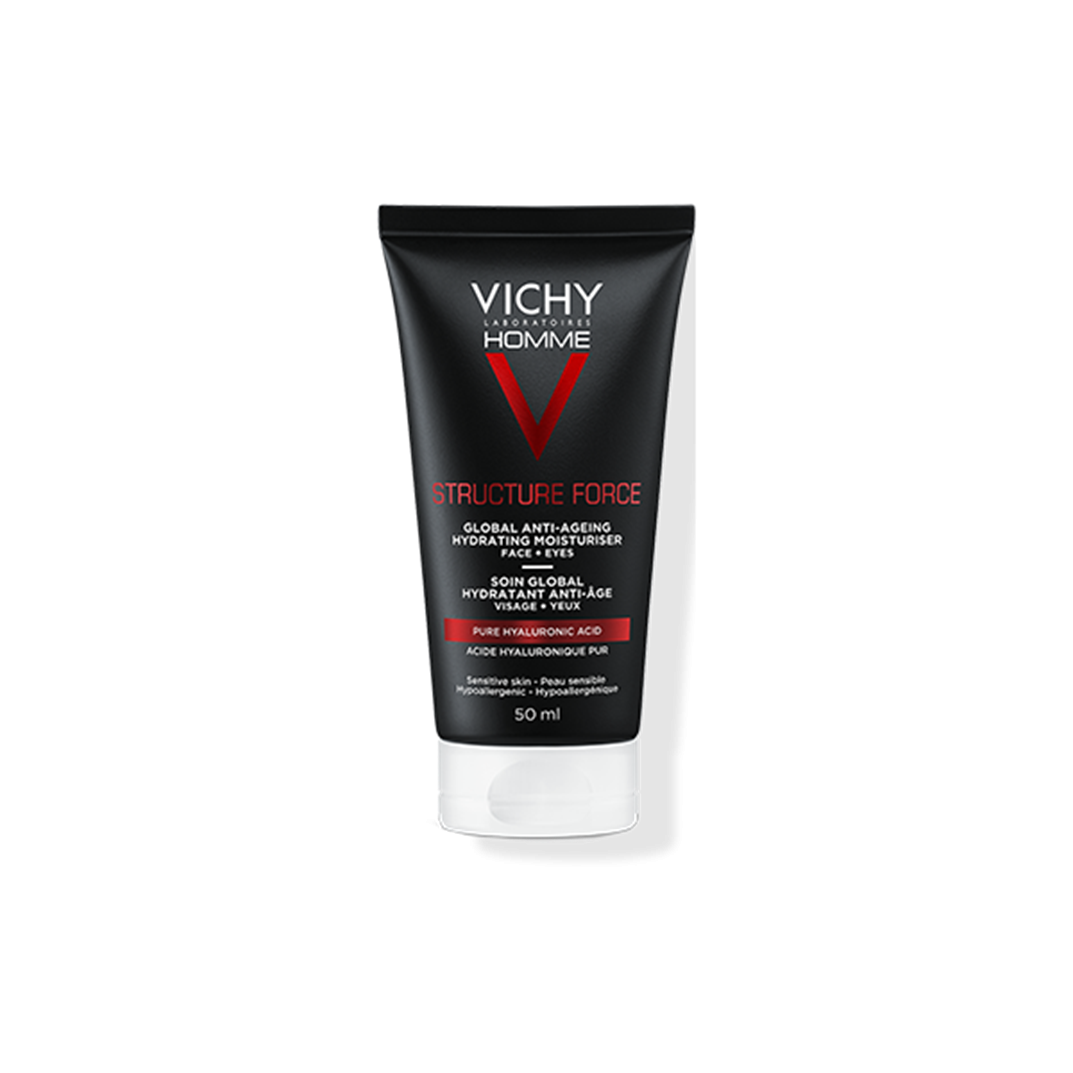 Vichy Homme - Structure Force - Komplette Anti-aging Pflege Für Gesicht & Augenkonturen von Vichy