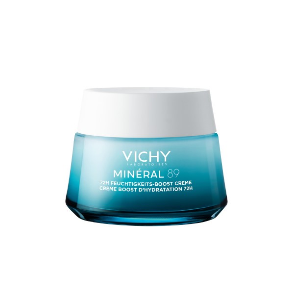 Vichy Minéral - 89 Creme 100h Feuchtigkeitscreme Reichhaltig mit Duft von Vichy