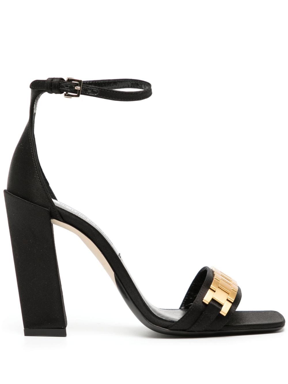 Victoria Beckham 100mm satin pumps - Black von Victoria Beckham