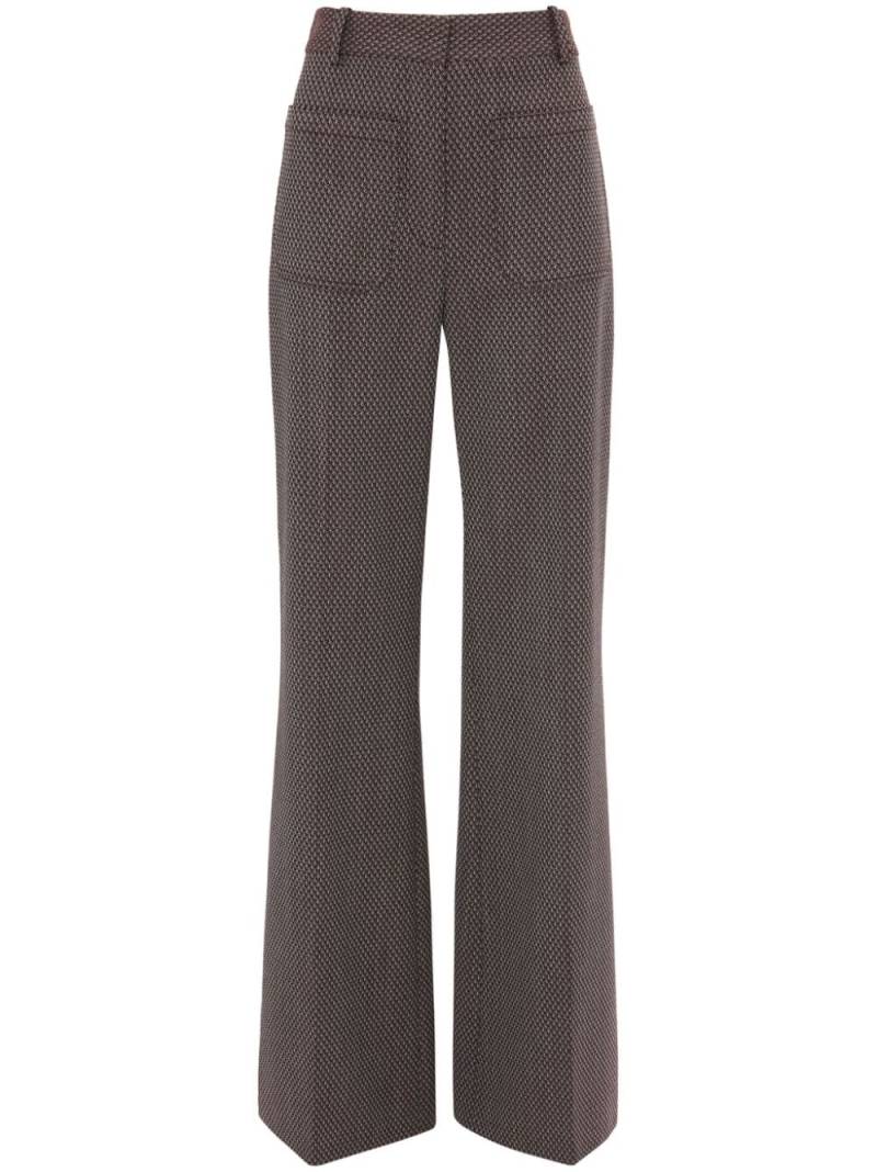 Victoria Beckham Alina trousers - Brown von Victoria Beckham