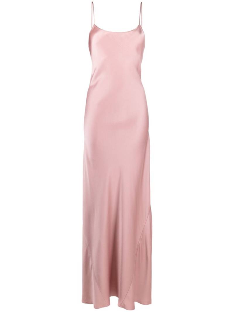 Victoria Beckham Cami open-back satin gown - Pink von Victoria Beckham