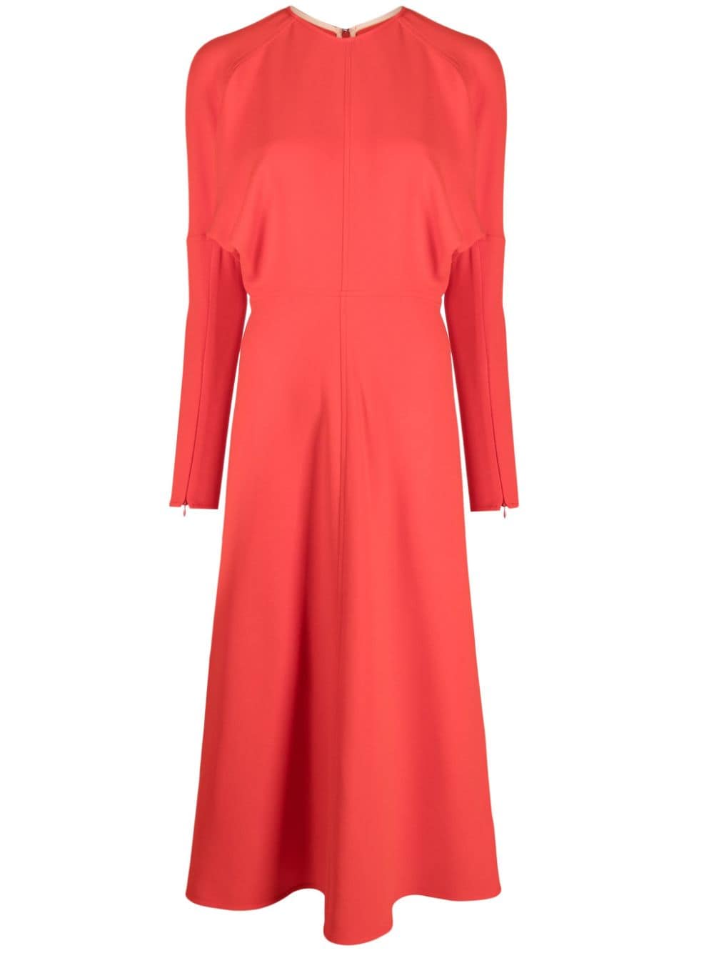 Victoria Beckham Dolman fitted-waist dress - Red von Victoria Beckham