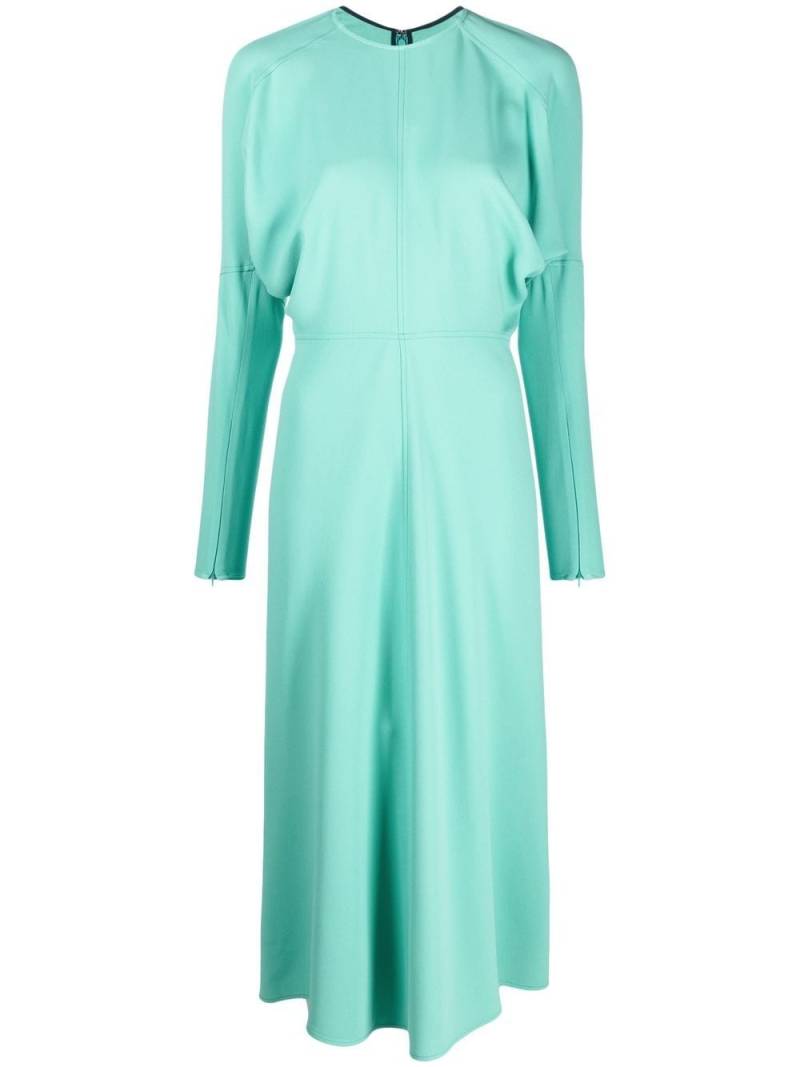 Victoria Beckham Dolman midi dress - Blue von Victoria Beckham