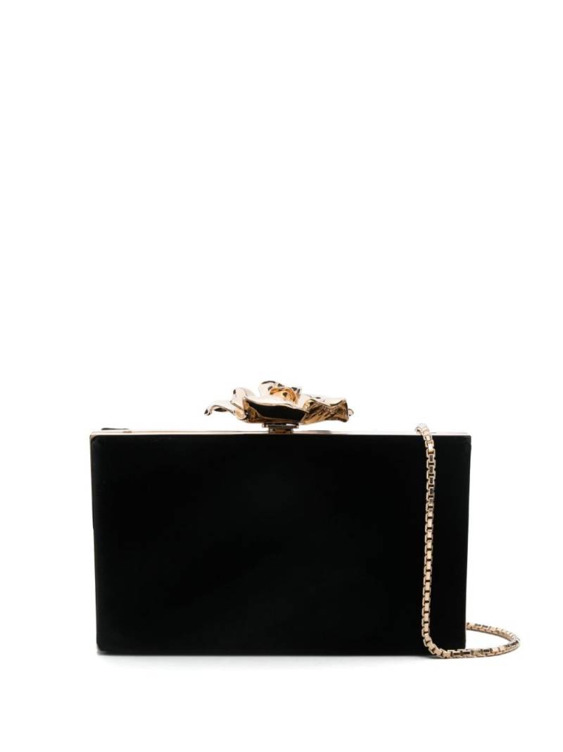 Victoria Beckham Frame Flower Minaudiere mini bag - Black von Victoria Beckham