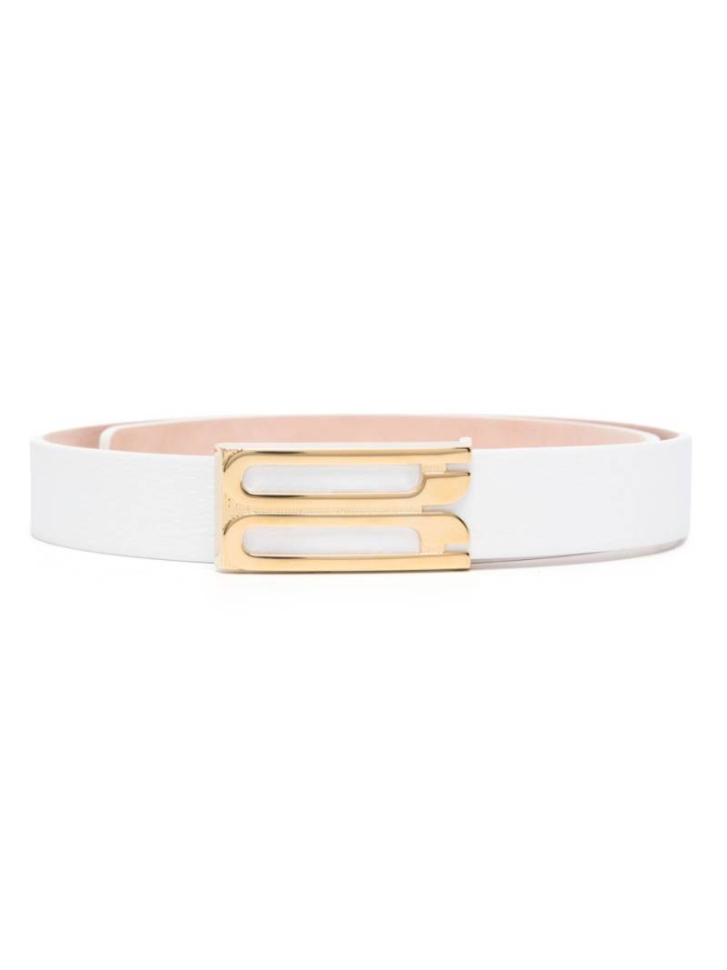 Victoria Beckham Frame belt - White von Victoria Beckham