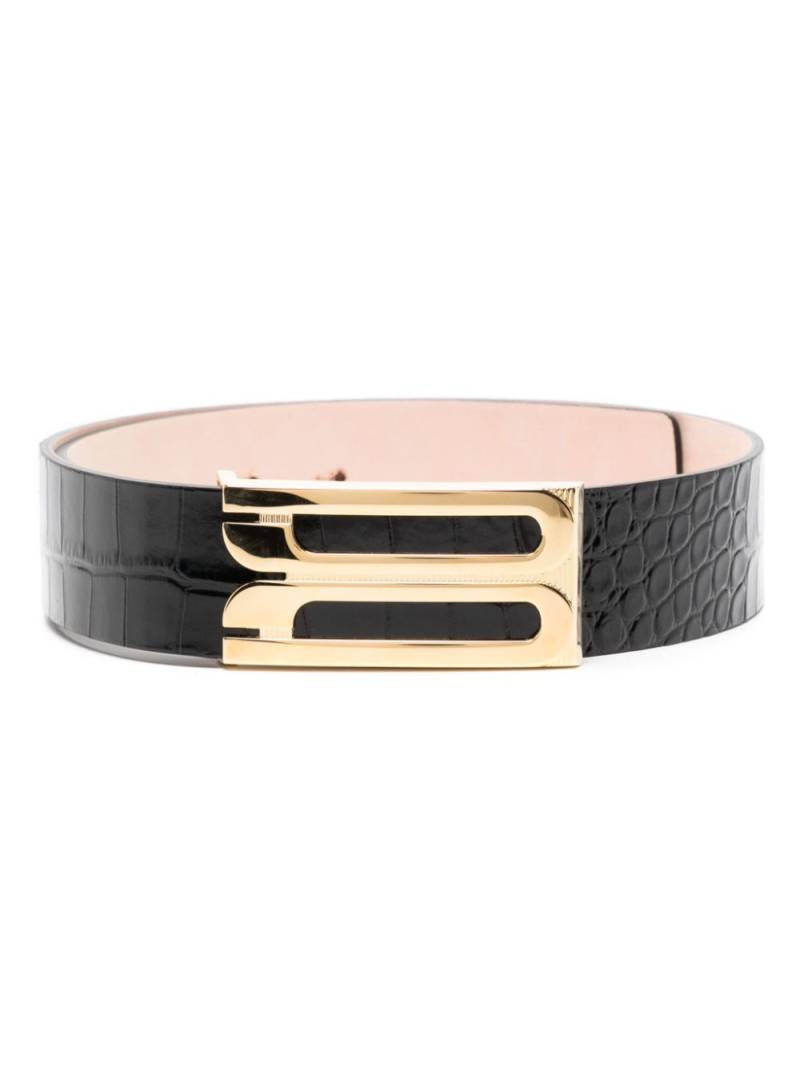 Victoria Beckham Jumbo Frame belt - Black von Victoria Beckham