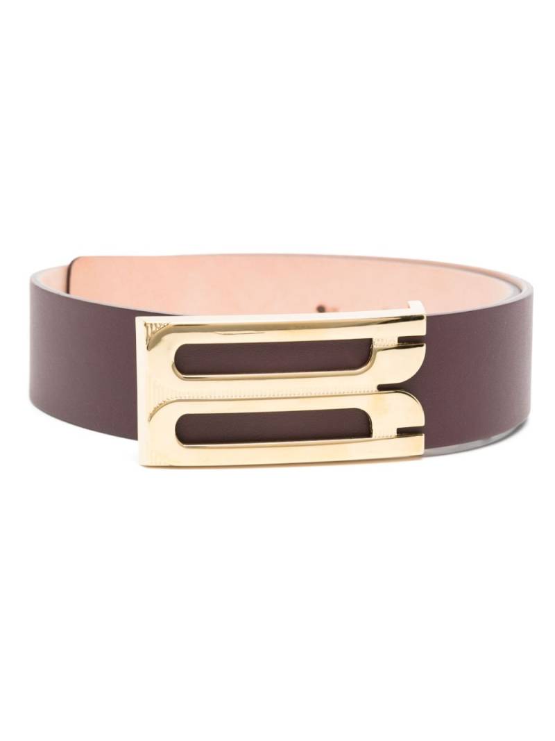 Victoria Beckham Jumbo Frame belt - Purple von Victoria Beckham