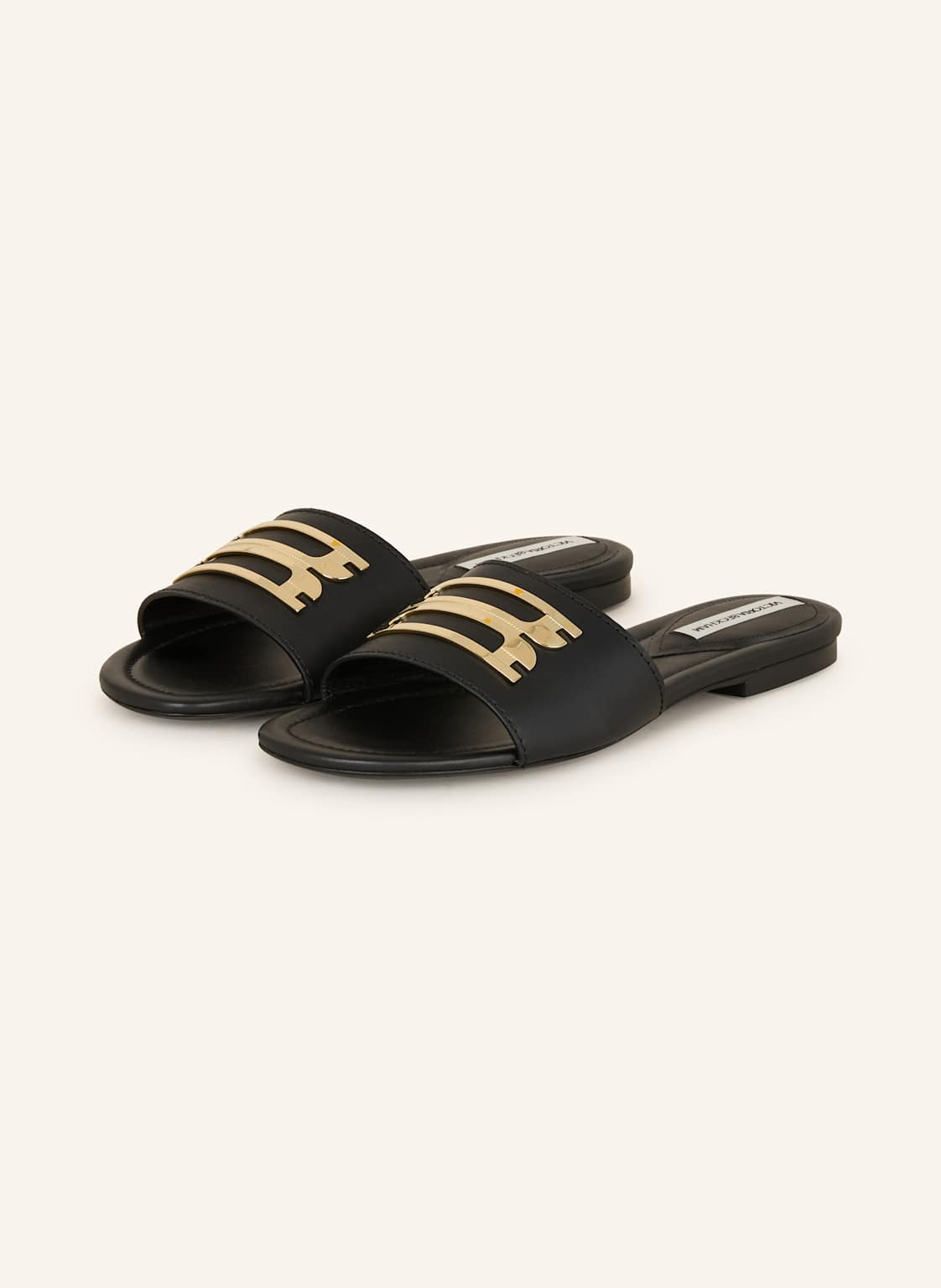Victoria Beckham Pantoletten schwarz Victoria Beckham Pantoletten schwarz von Victoria Beckham