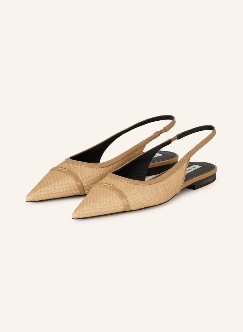 Victoria Beckham Slingballerinas beige von Victoria Beckham