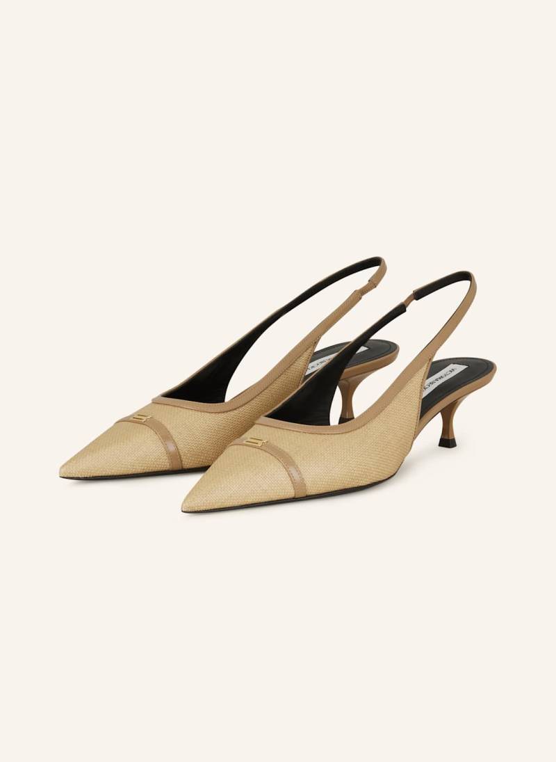 Victoria Beckham Slingpumps beige von Victoria Beckham