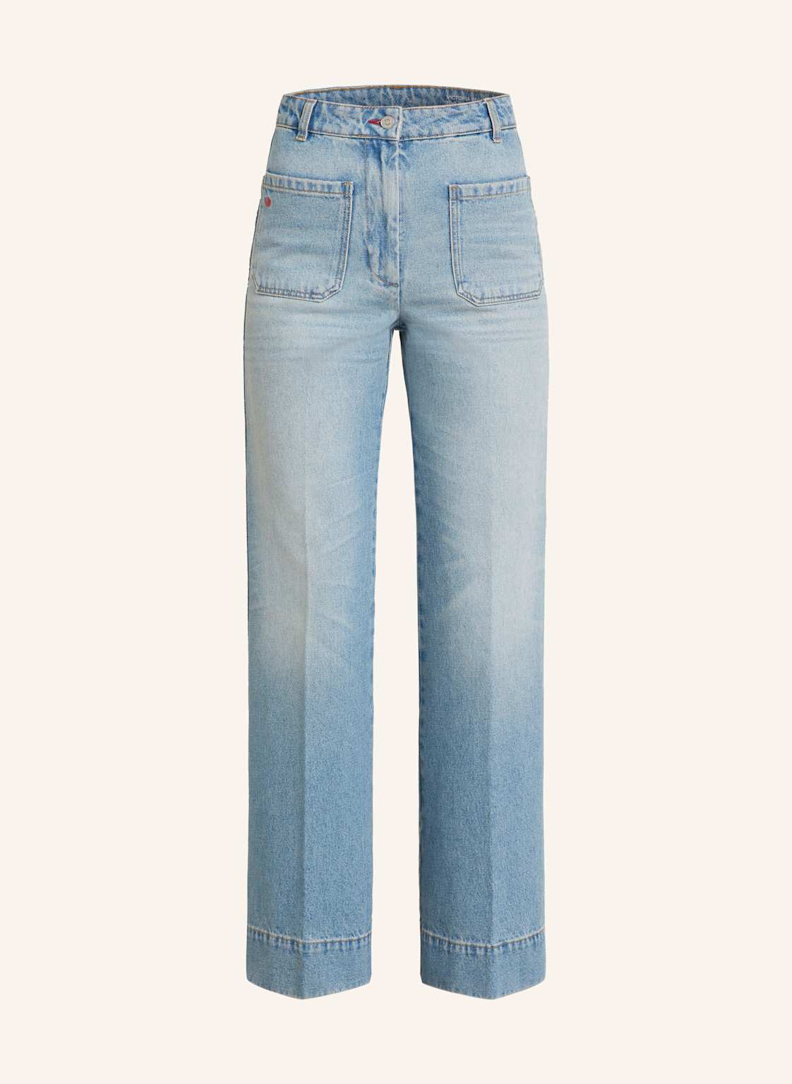 Victoria Beckham Straight Jeans Alina blau von Victoria Beckham