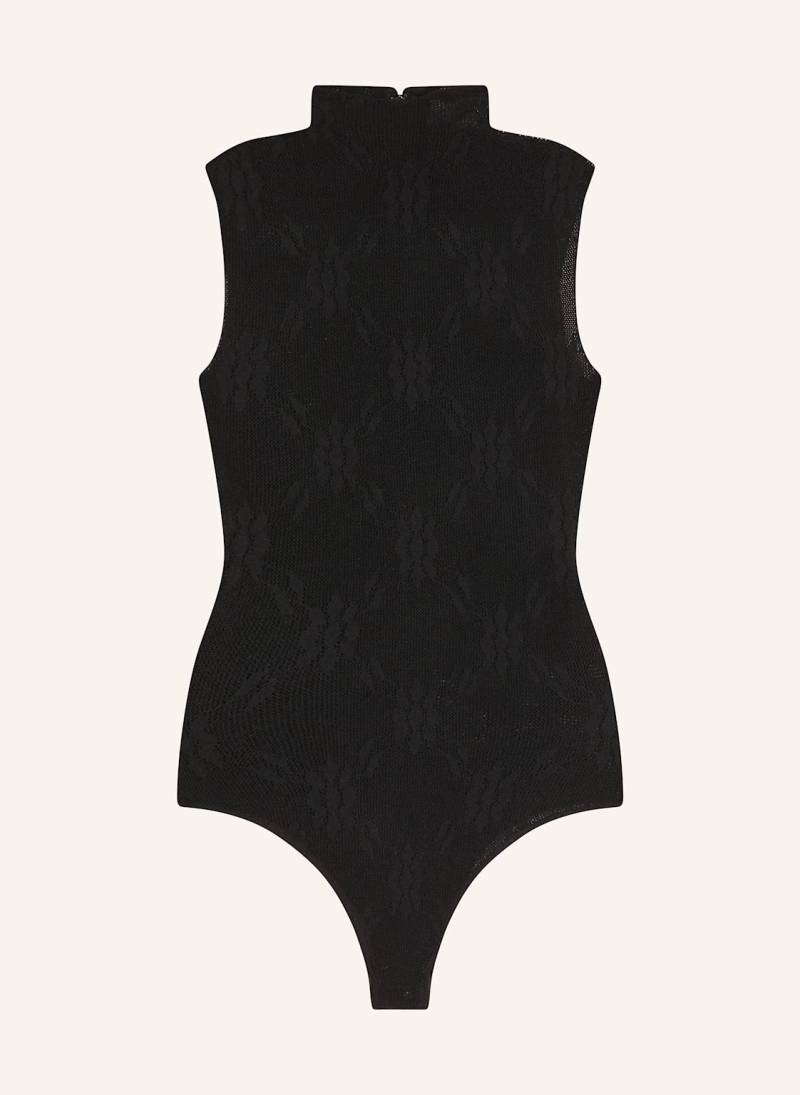 Victoria Beckham Strick-Body schwarz von Victoria Beckham