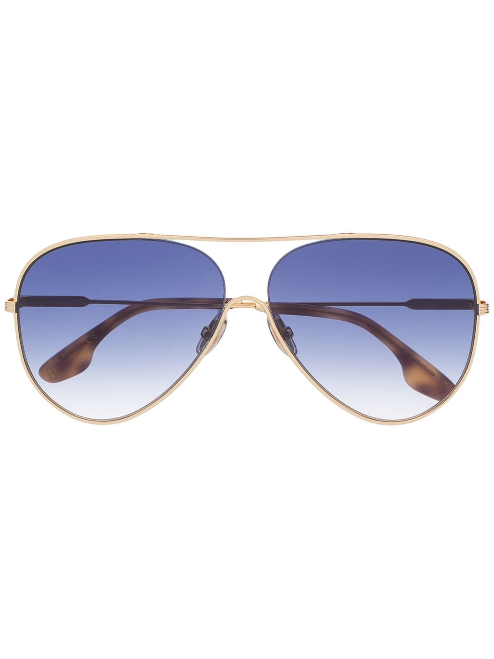 Victoria Beckham VB133S pilot-frame sunglasses - Gold von Victoria Beckham